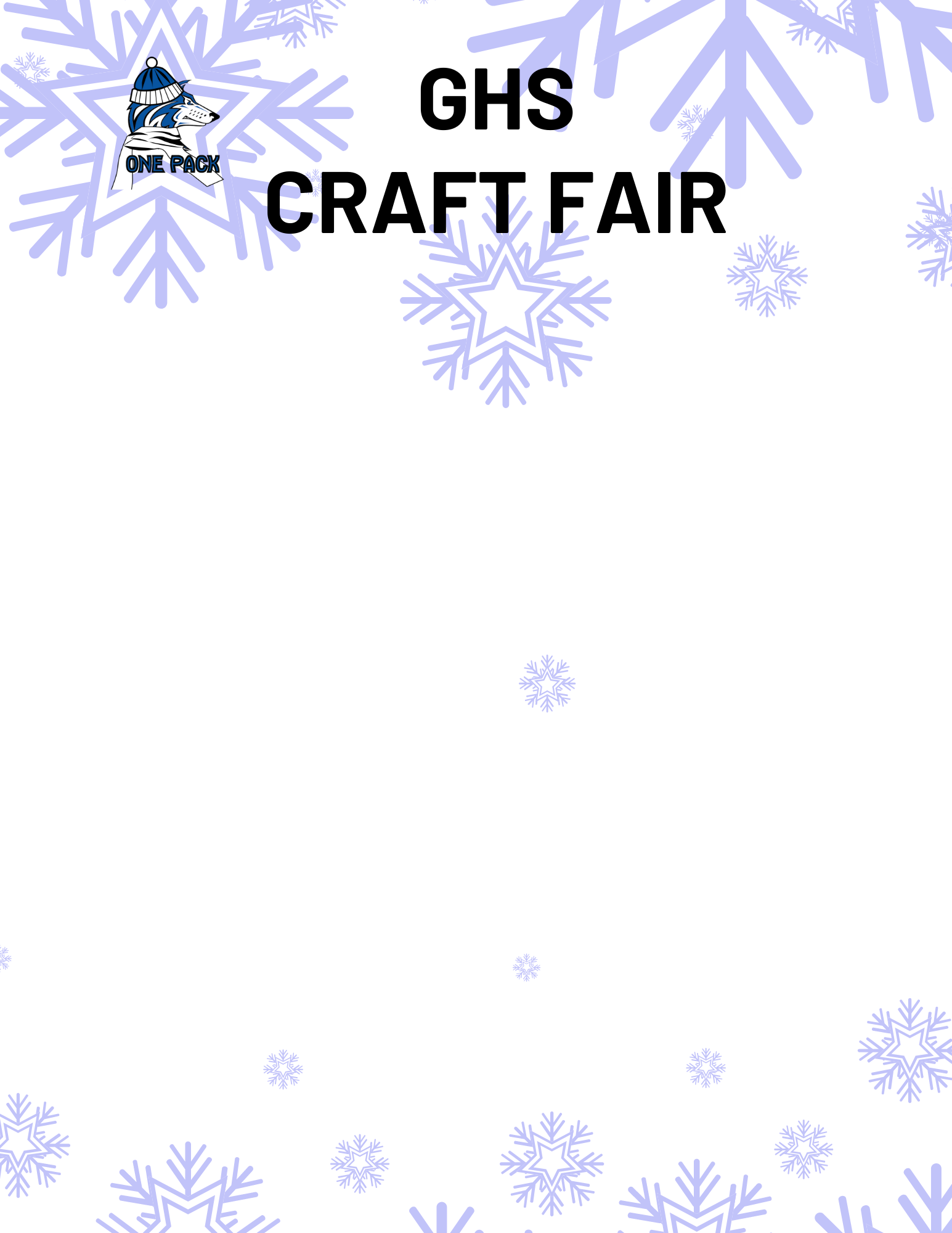 2021 Grandview HS Holiday and Craft Fair